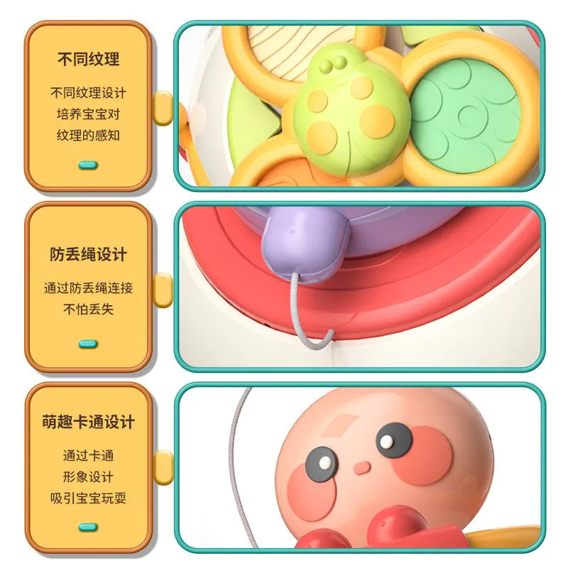 image-Baby Sensory Activity Cube - Manhattan Ball Busy Board