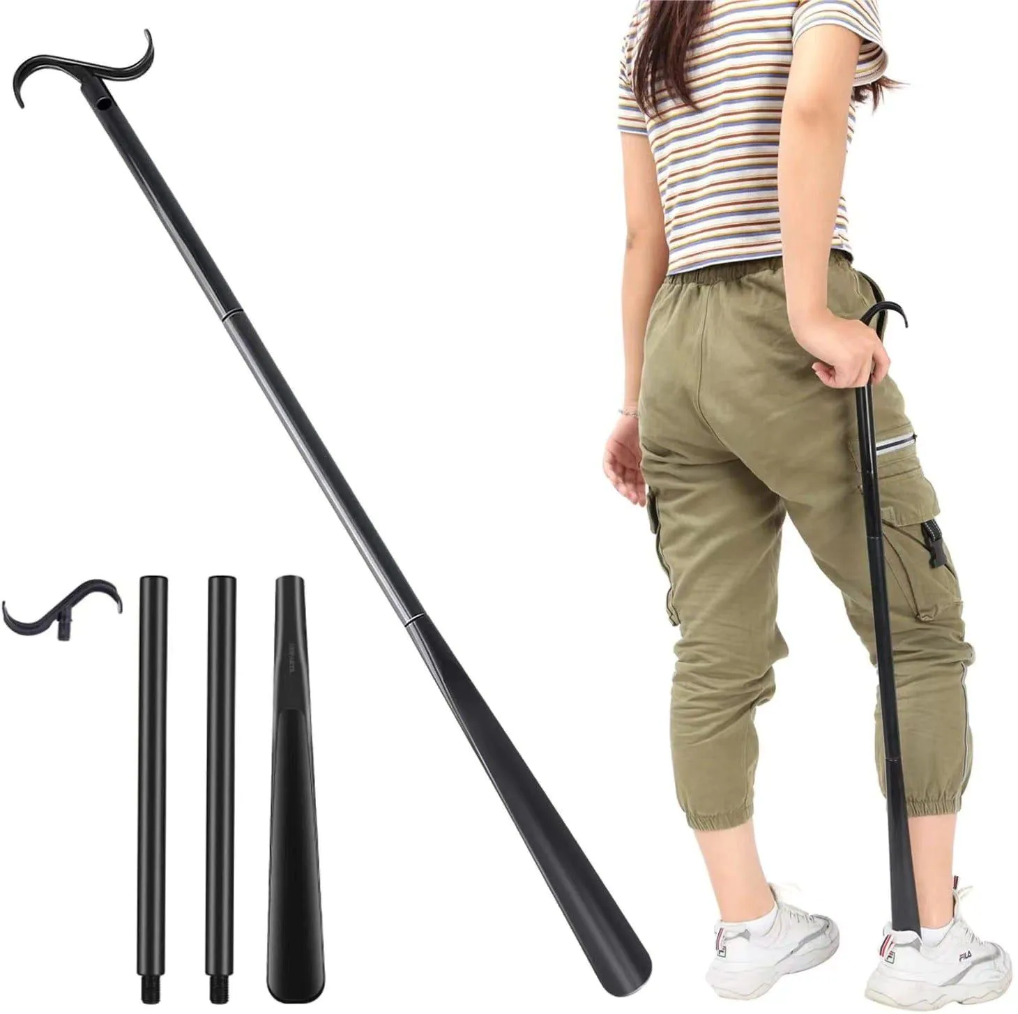 image-Sock Dressing Aid - Elderly Pregnancy Helper Tool