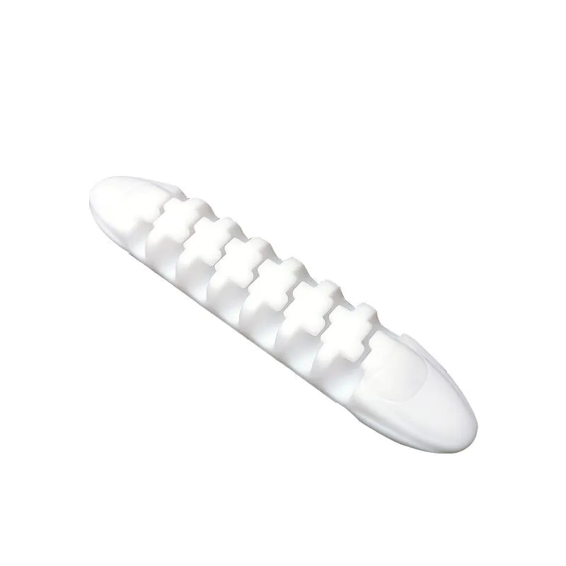 image-Desktop charging data cable silicone cable organizer 