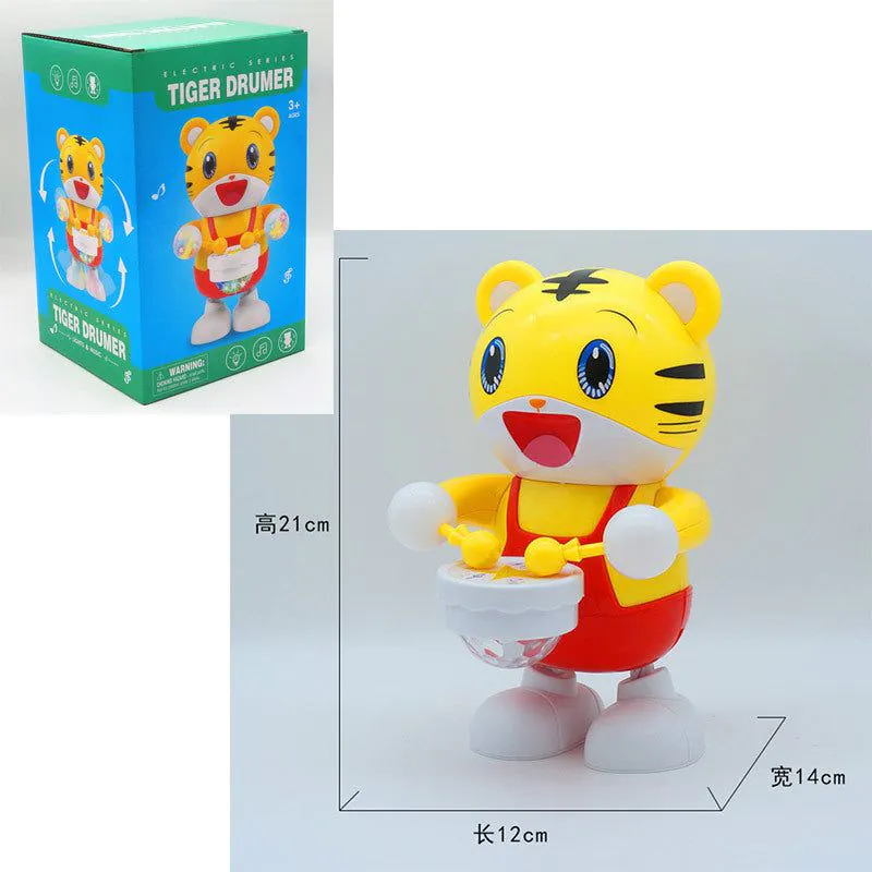 image-Texi Talking Dancing Robot Duck Toy for Kids - Blue
