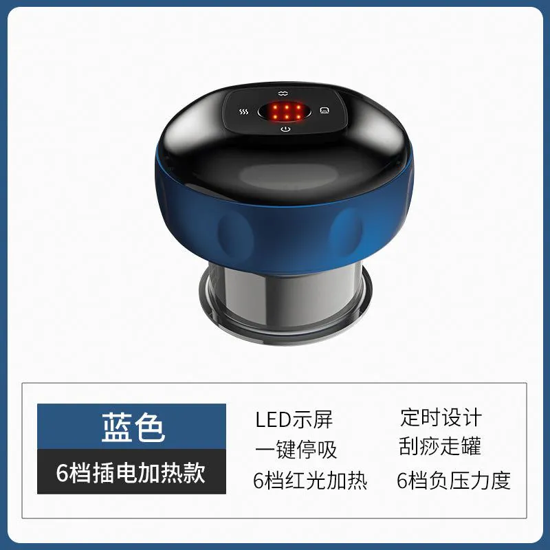 image-Smart Vacuum Cupping Electric Scraping Machine - Large Suction Wireless Charging