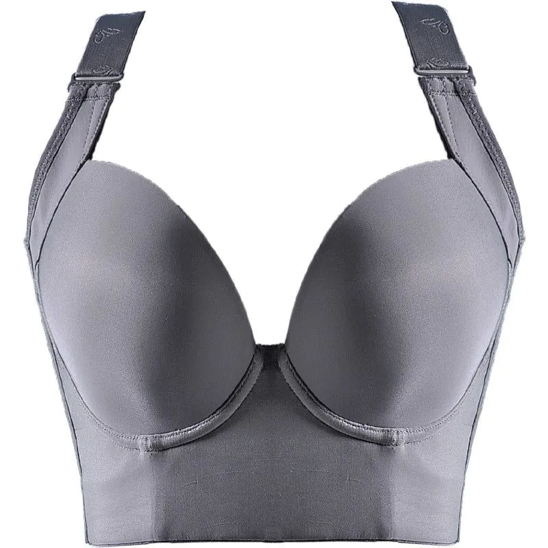 image-Nylon Bra 42/95AB Pink - Plus Size 3/4 Cup