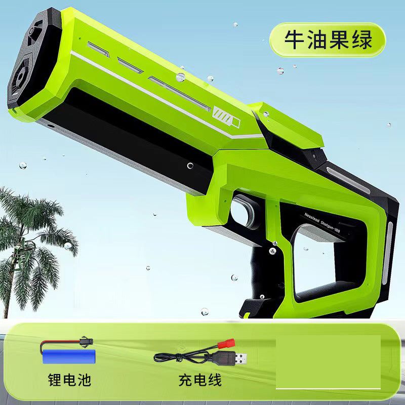 image-Electric Water Gun - White Automatic High Pressure