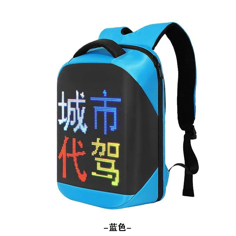 image-LED Backpack - Waterproof Smart Business Bag
