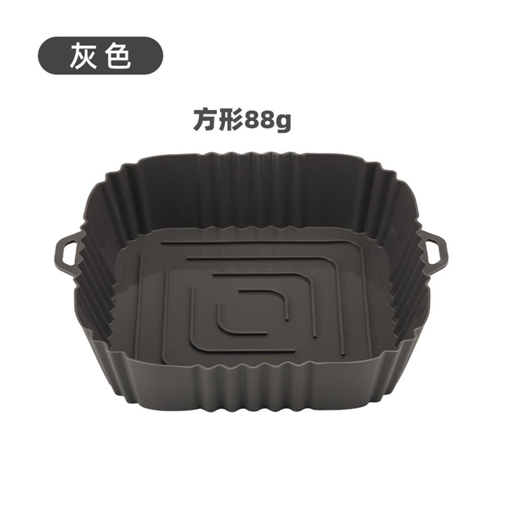 image-Silicone Air Fryer Tray - Universal 