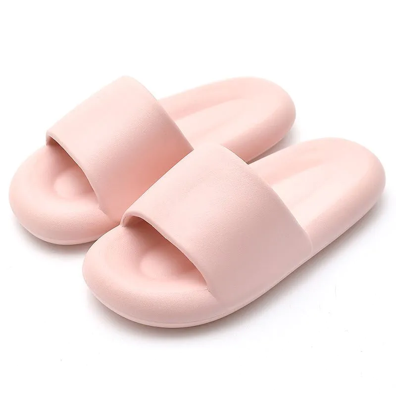 image-EVA Slippers Unisex Red Non-Slip Flip Flops