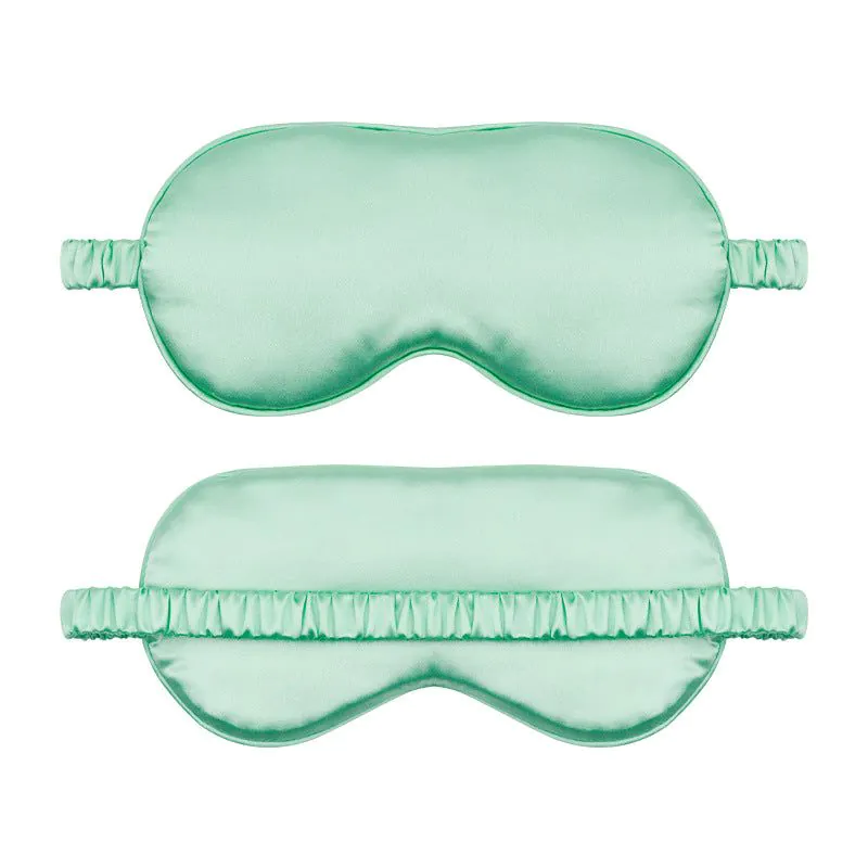image-Pinying Double-Sided Silk Eye Mask - Tender Pink 