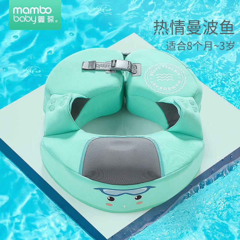image-Manbao Swimming Ring Strawberry Neck Collar