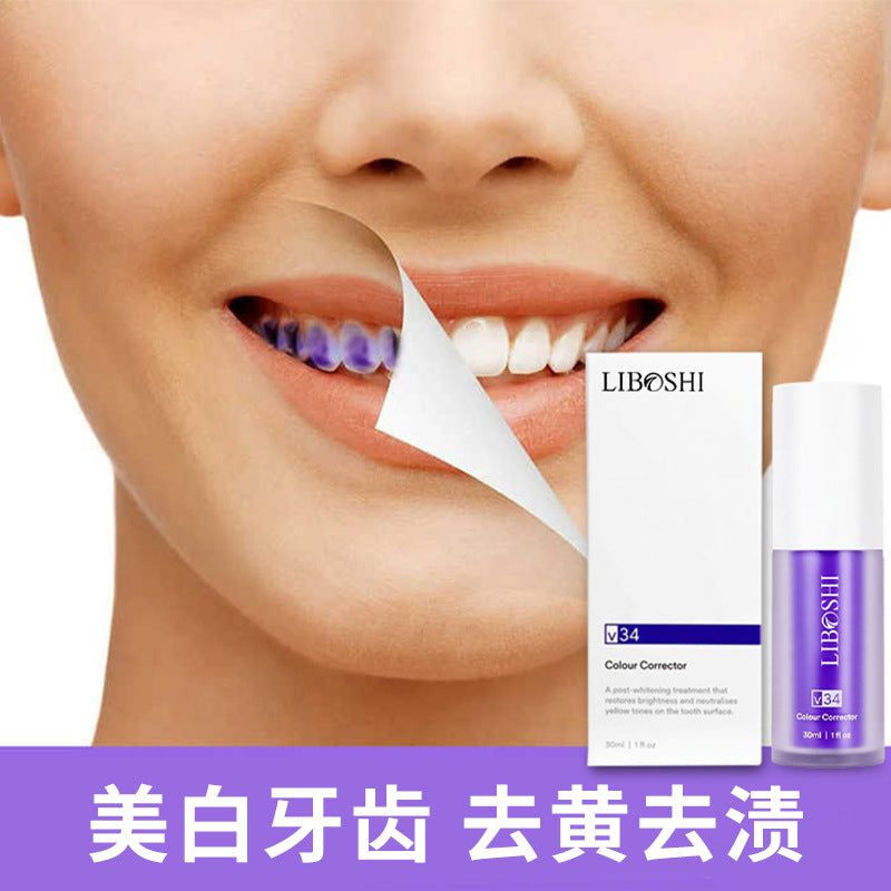 image-Dr. Li Whitening Toothpaste V34 Purple 30ml