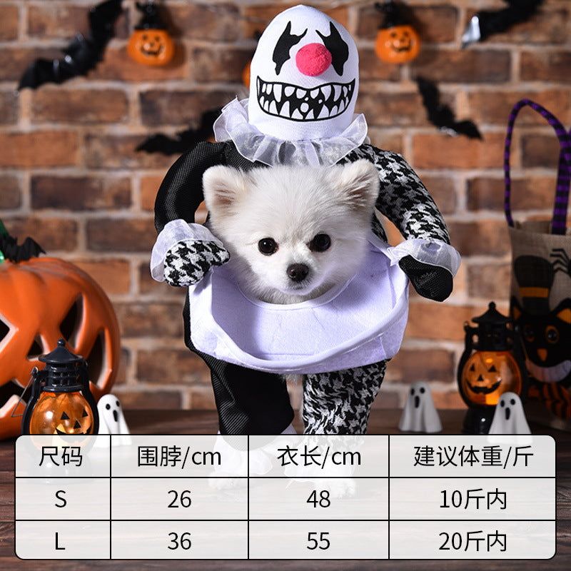 image-Dog Halloween Costume - Knife Transformation Outfit Polyester