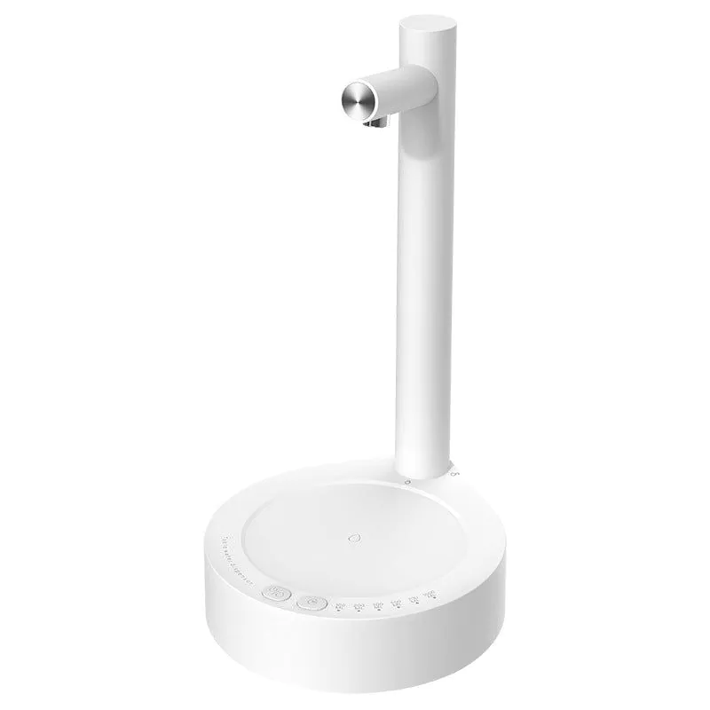 image-Smart Electric Water Pump Dispenser - White Wireless