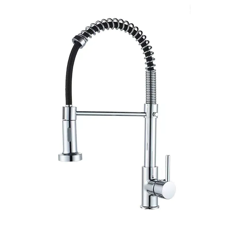 image-Kitchen Faucet - Hot Cold Mix Brass Ceramic Valve