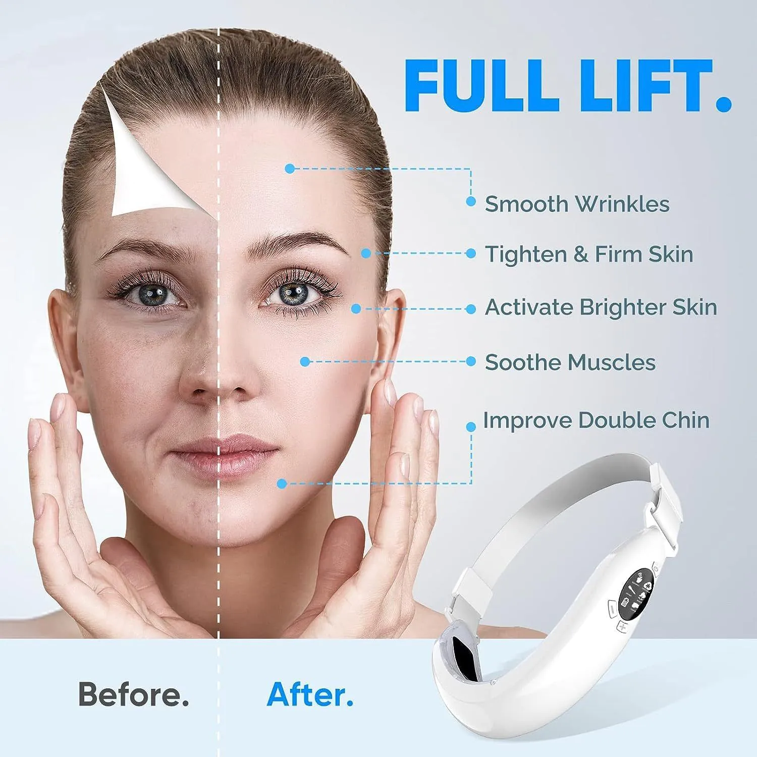 image-Calleson HY18 Face Slimming Device - White IPX7