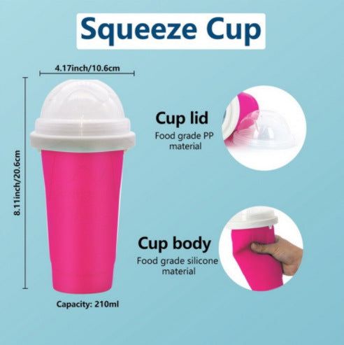 image-Double Wall Plastic Smoothie Cup 300ml Rose