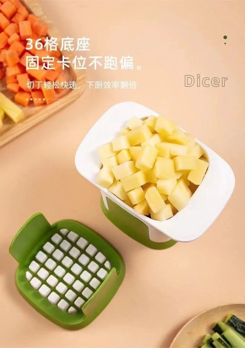 image-Household Kitchen Vegetable Cutter Dicer
