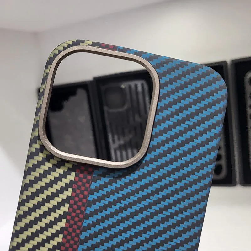 image-iPhone 14 Pro Max Case - Aramid Fiber Black