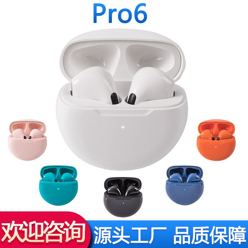image-Pro6 True Wireless Bluetooth Earbuds 5.0 Black
