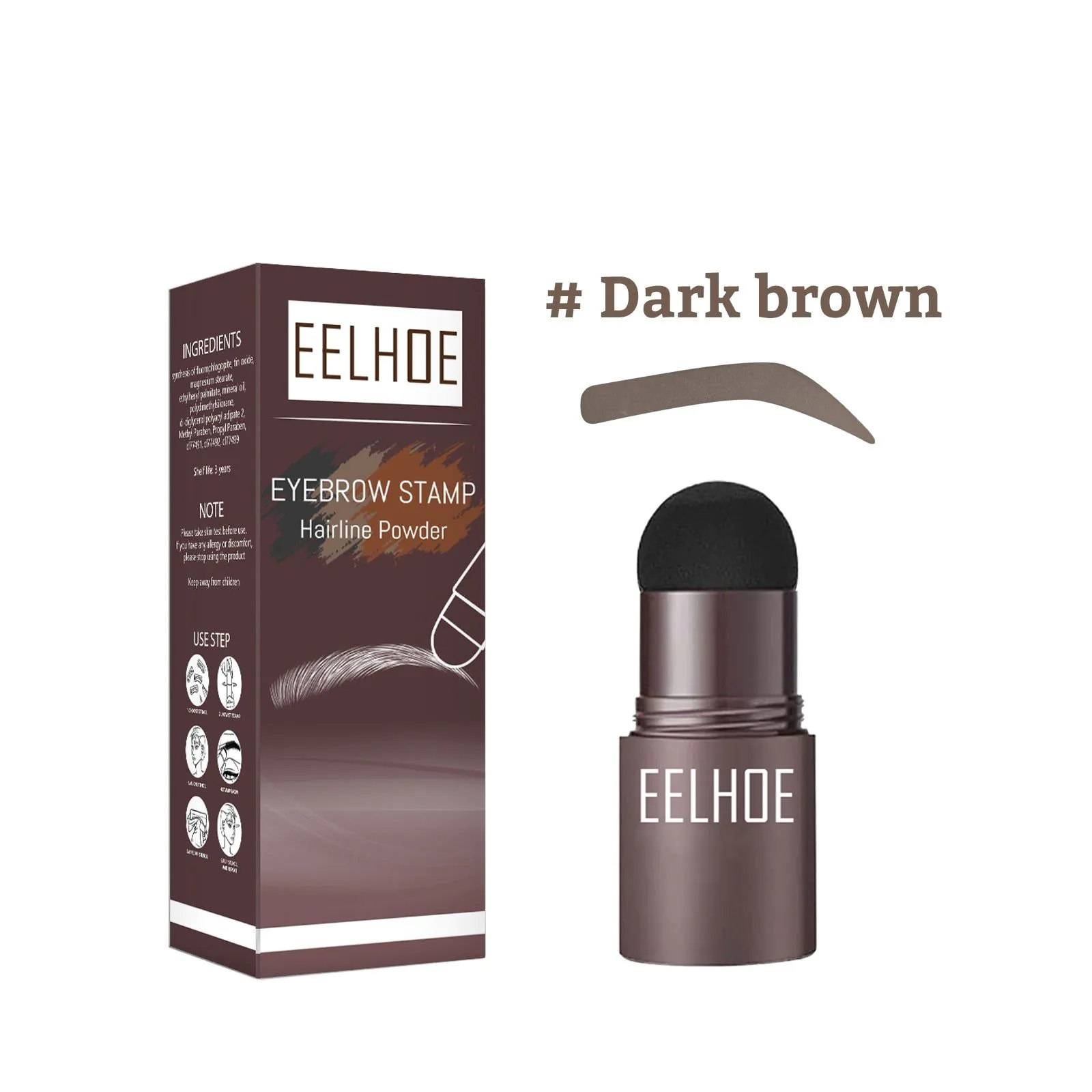 image-EELHOE Eyebrow Powder Kit Multicolor Waterproof