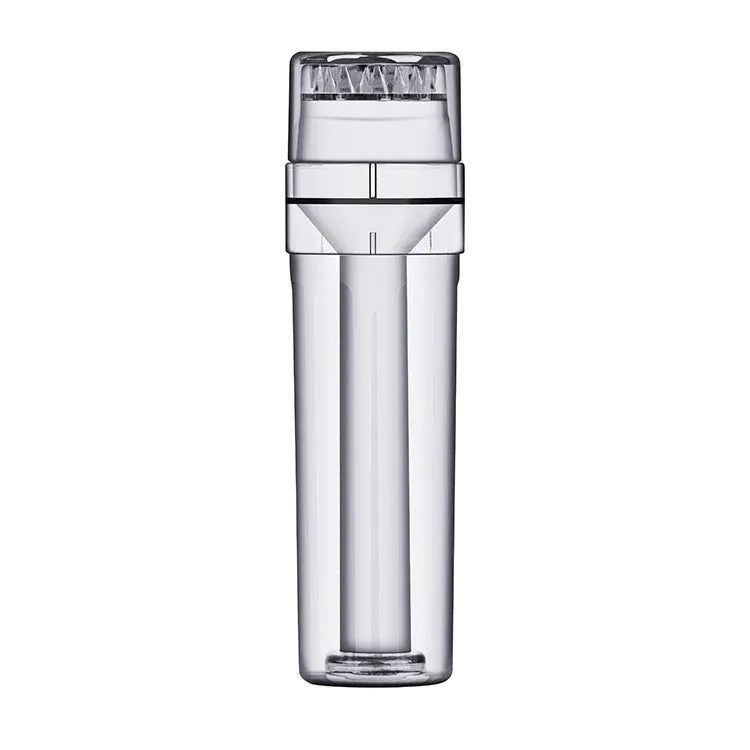 image-Plastic Herb Grinder with Pre-Roll Cone Roller