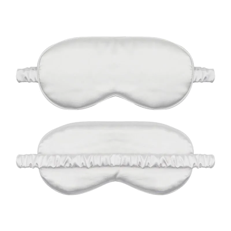 image-Pinying Double-Sided Silk Eye Mask - Tender Pink 