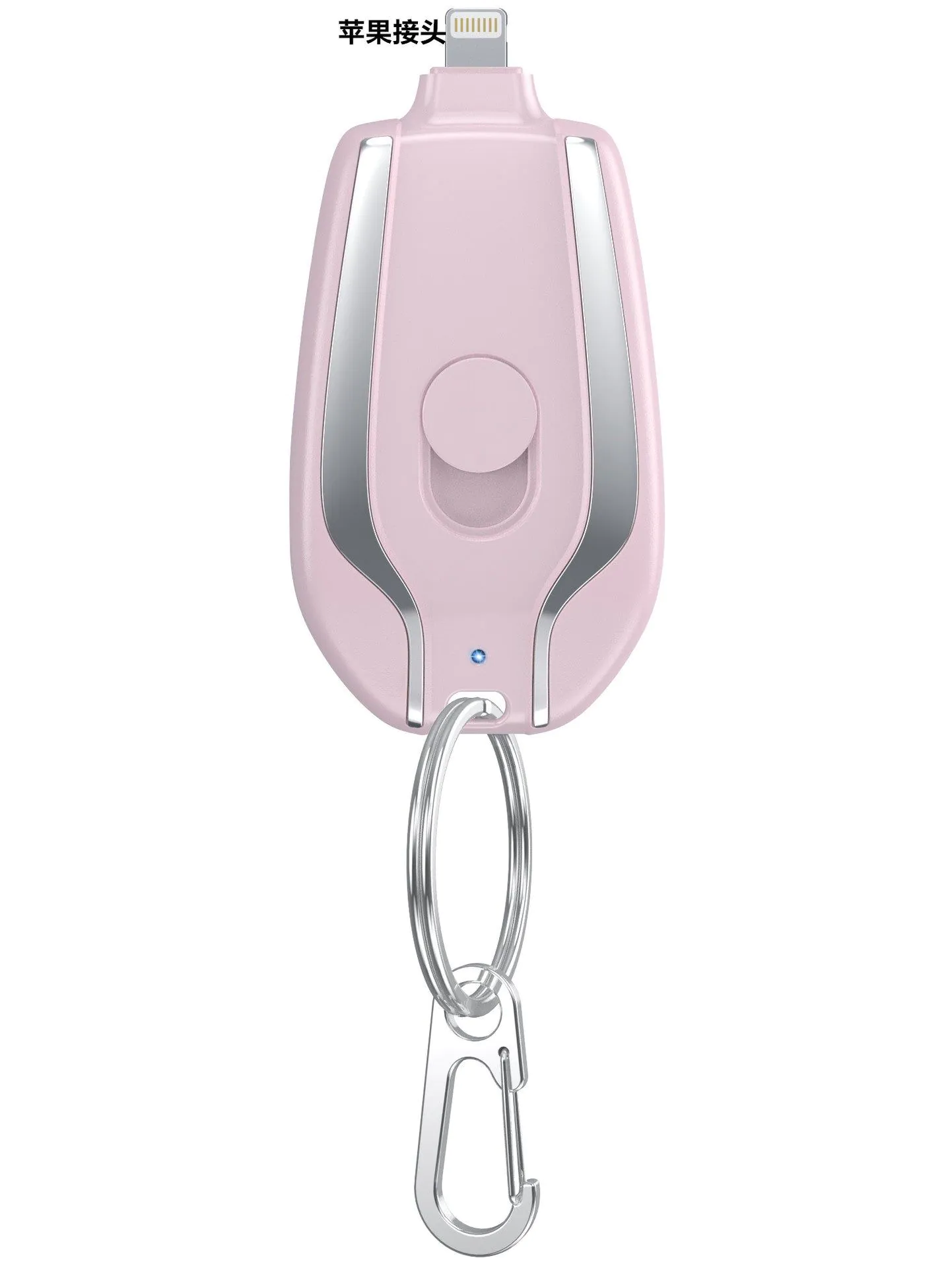 image-Mini Power Bank 1500mAh - Pink USB-C