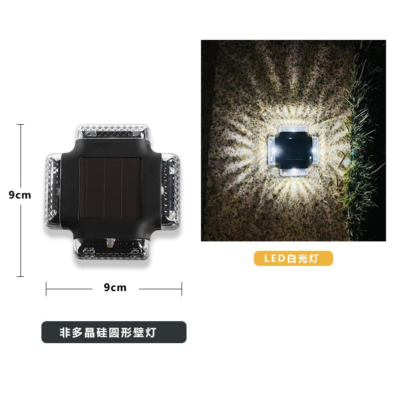 image-Solar Step Lights - Waterproof LED Garden Lighting