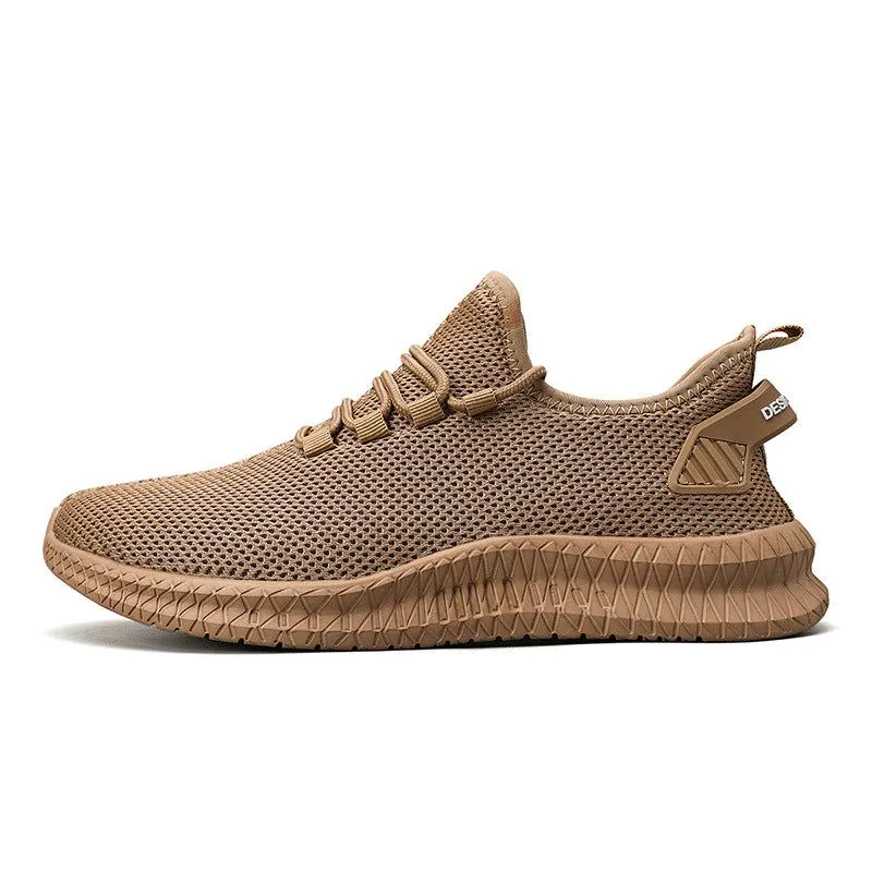 image-Excelle Running Shoes - Brown Mesh Size 48 