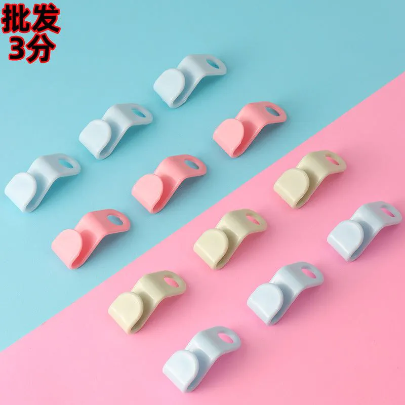 image-Plastic Hanger Hook - Pink 5kg Capacity