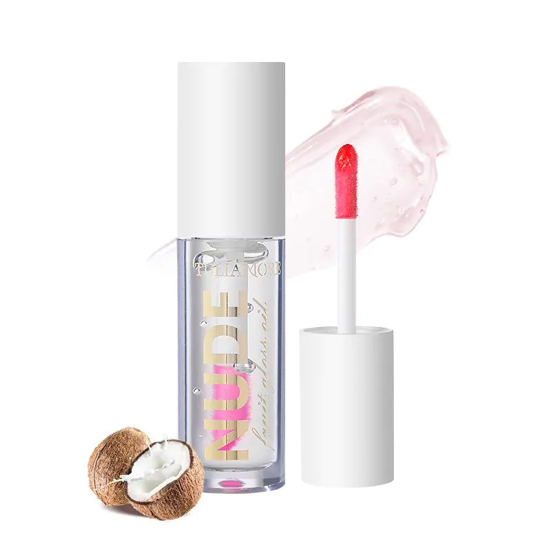 image-Warm-changing Fruit Lip Oil - 4 Colors Gloss Mirror Effect