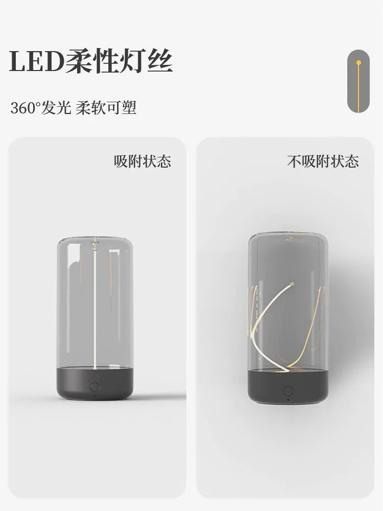 image-LED Camping Light USB-C Rechargeable Portable