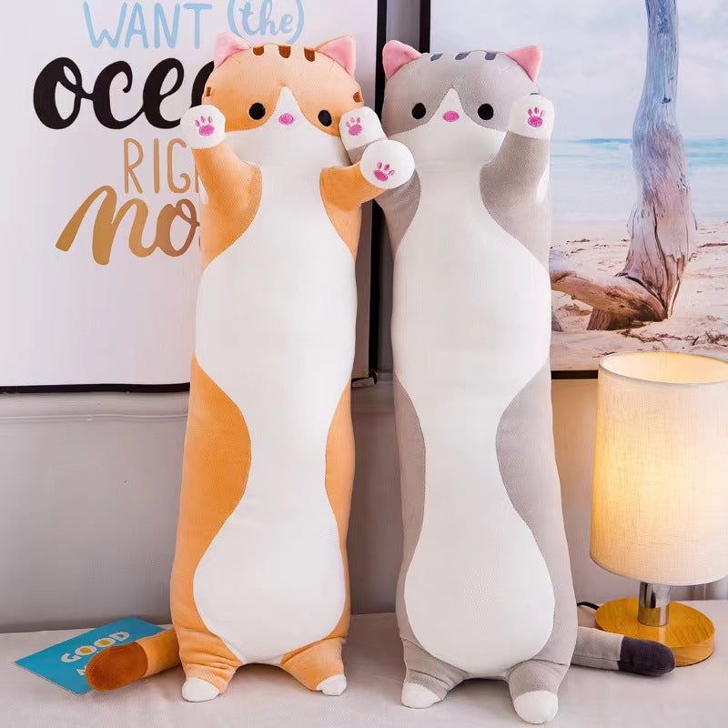 image-Black Cat Plush Pillow Doll 130cm