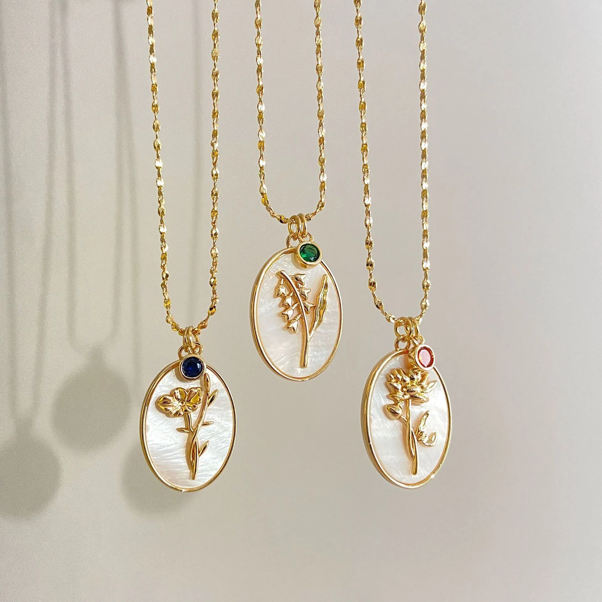 image-December Flower Necklace - Sunflower Copper Clavicle Chain 21-50cm 