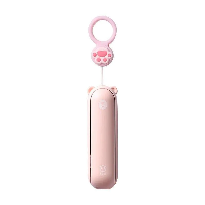 image-Jisu Bear Handheld Fan USB 4800mAh Portable 