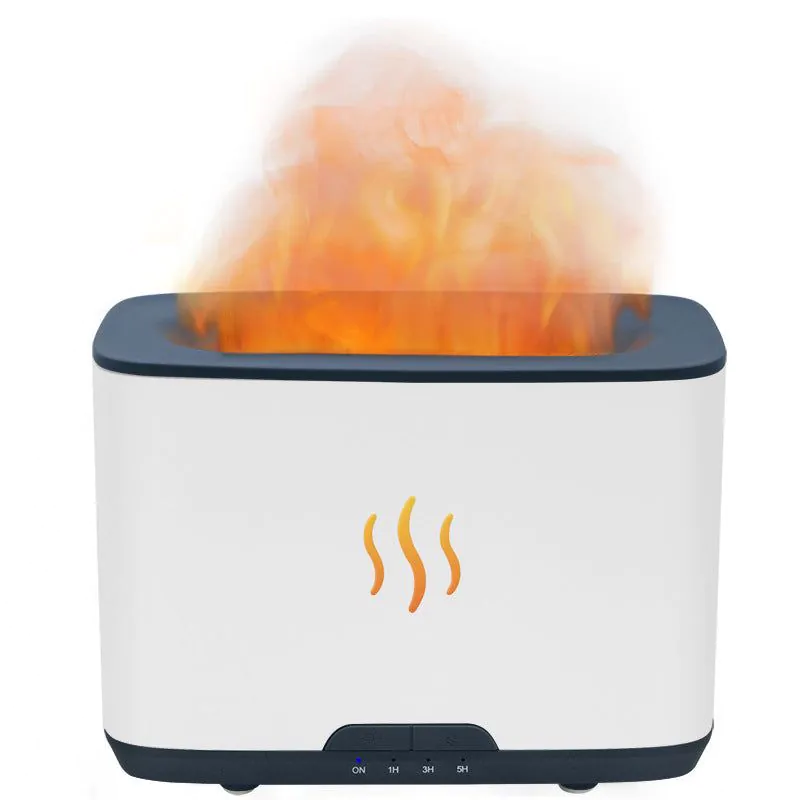 image-Aromatherapy Flame Humidifier 2023 Creative Expansion - Office Desktop