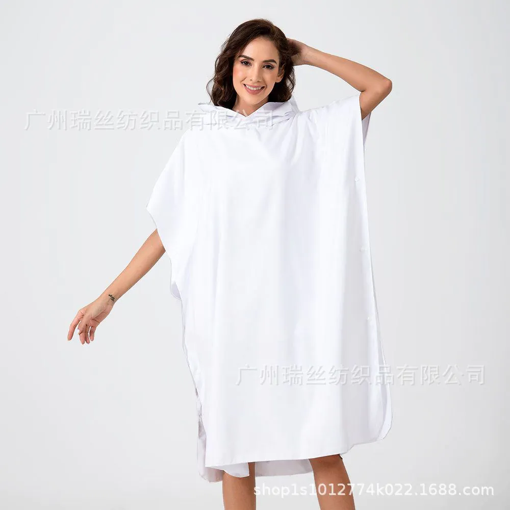 image-Reese Microfiber Beach Changing Robe - Pink Flamingo 