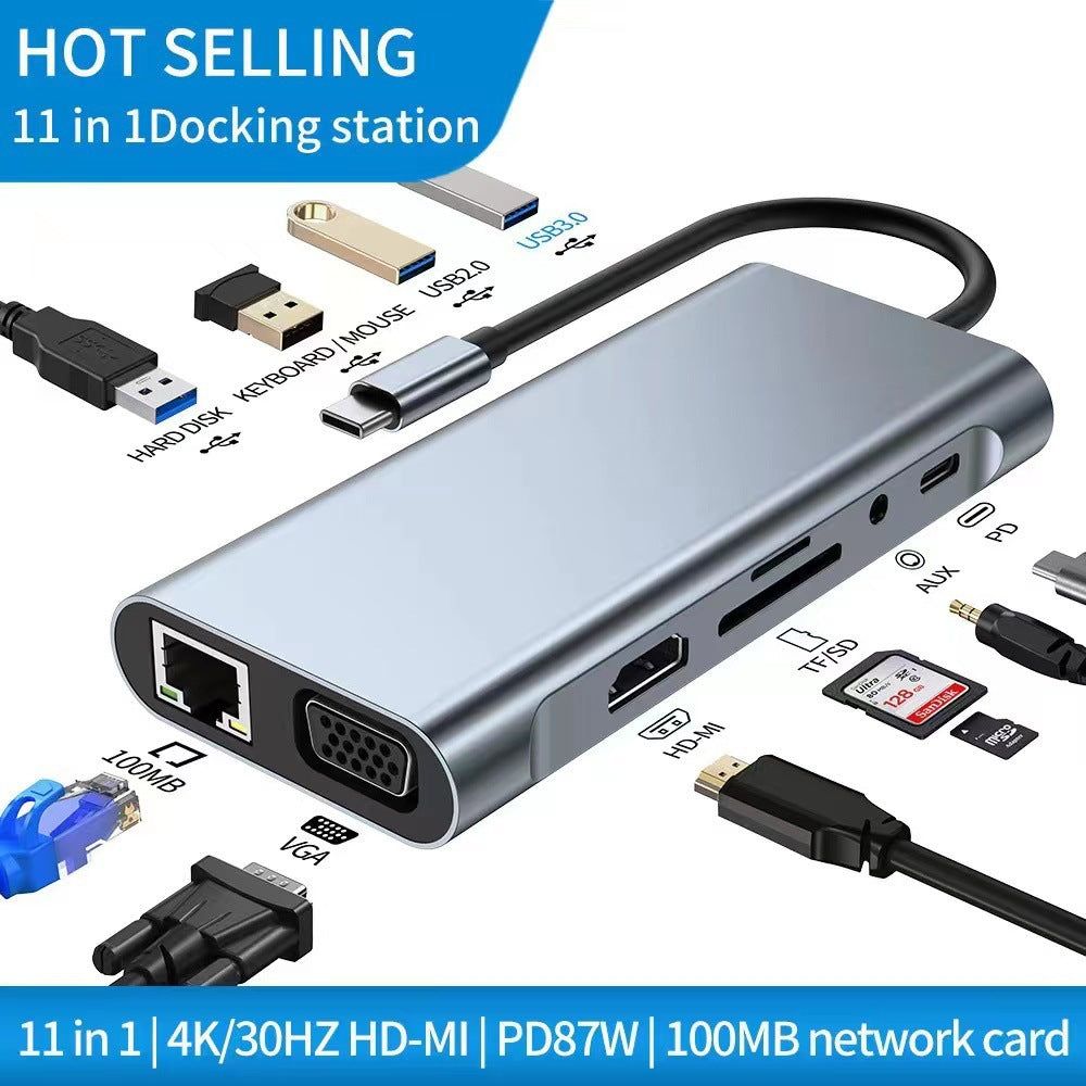 image-Alice USB-C Docking Station 8-in-1 for MacBook 