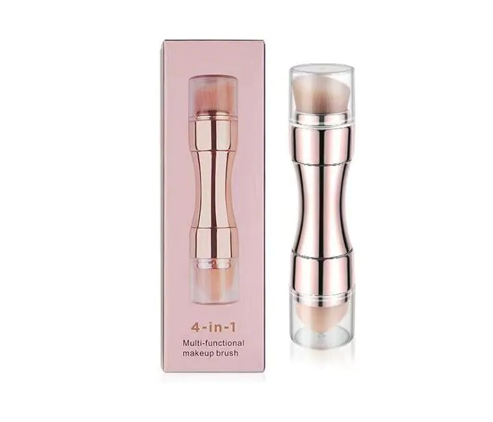 image-4-in-1 Portable Makeup Brush Set - Mini Beauty Tools