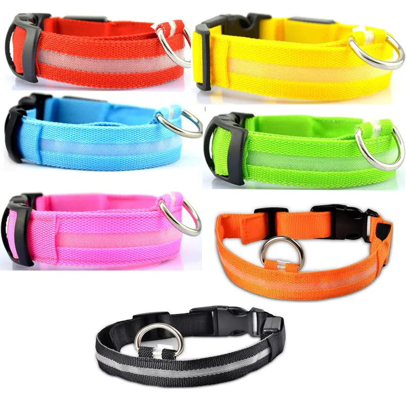 image-Si Sheng LED Dog Collar - Light Up XL