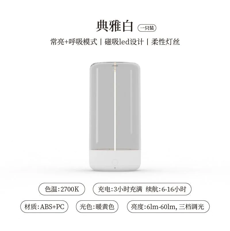 image-LED Camping Light USB-C Rechargeable Portable