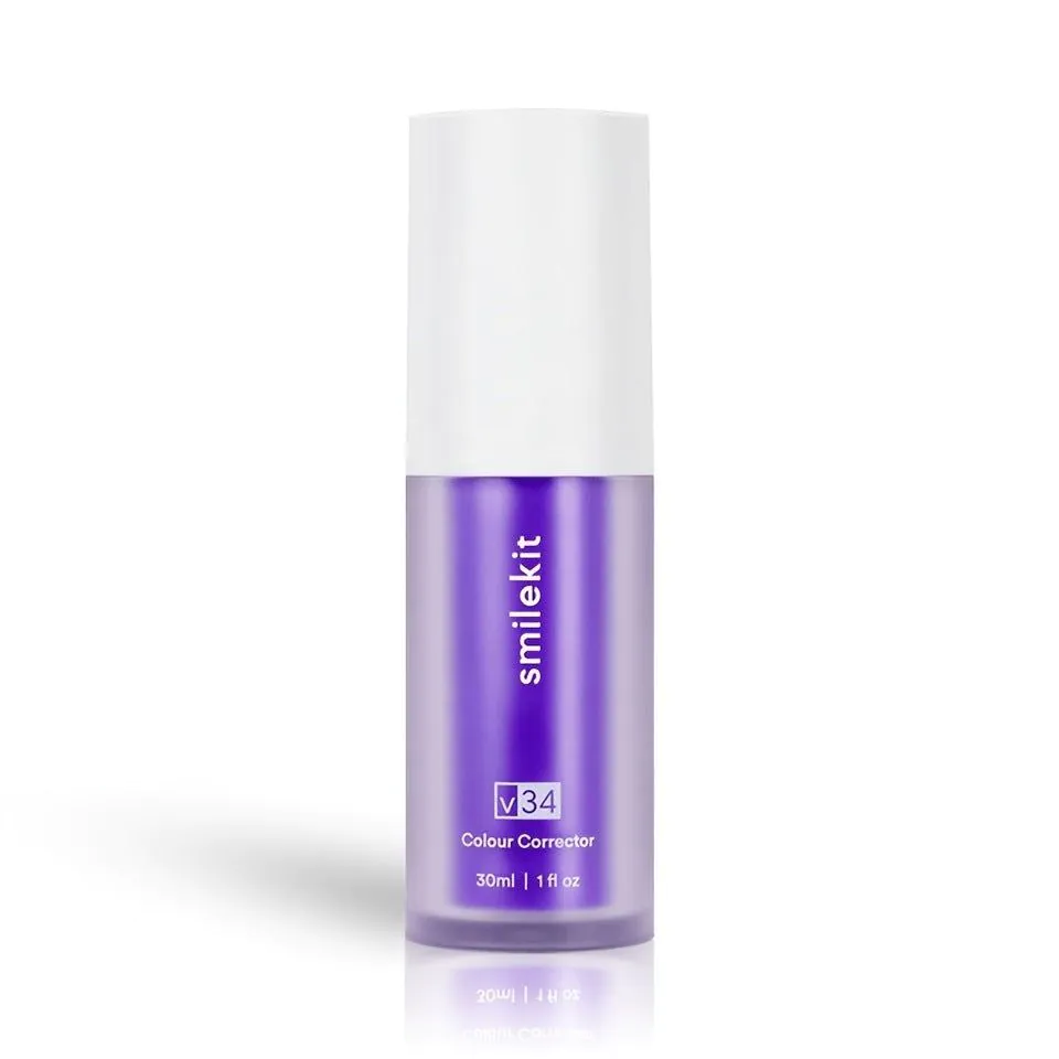 image-v34 Purple Whitening Toothpaste Mousse 30ml Mint