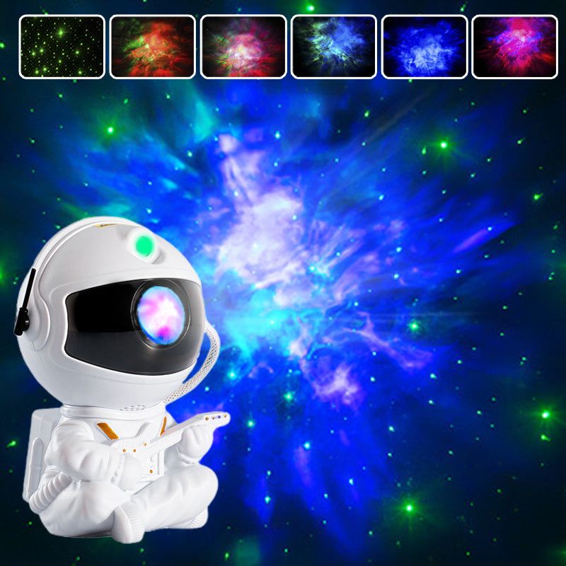 image-Astronaut Laser Nebula Lamp Projector - USB