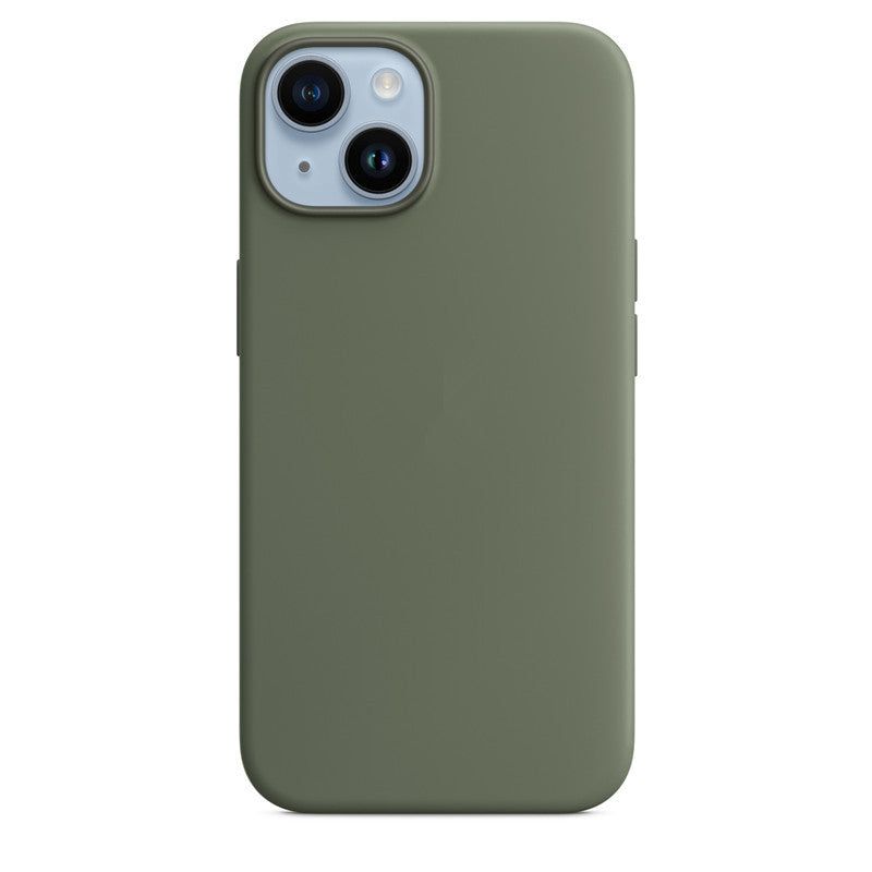image-iPhone 14 Pro Max Silicone Case - Pale Yellow MagSafe