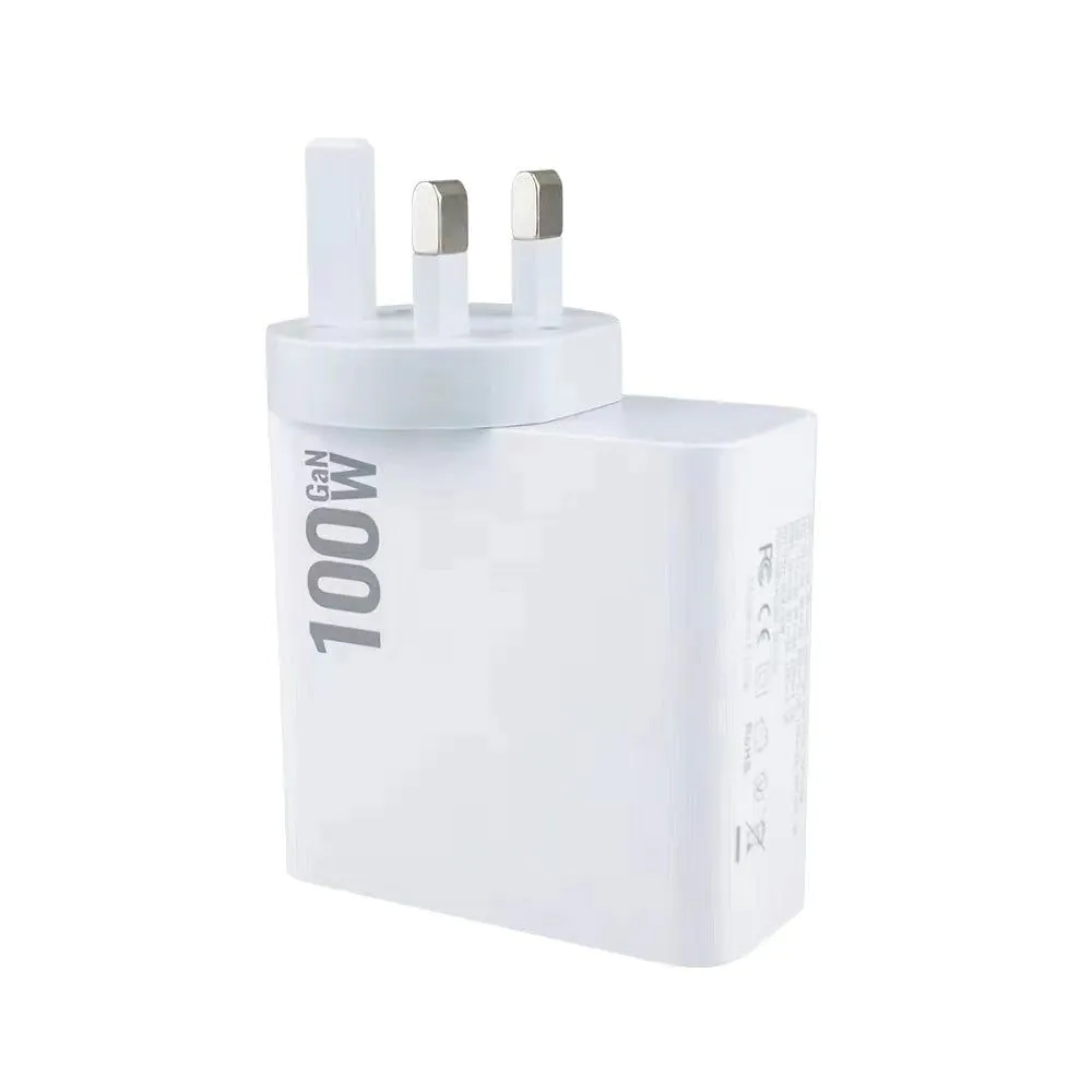 image-GaN 130W Multi-Port USB-C Charger - White