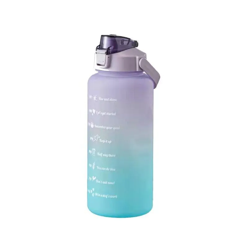 image-Portable Water Bottle 2L - Gradient Green PC