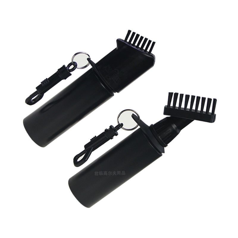 image-Cross-border Golf Cleaning Brush - Black Detachable