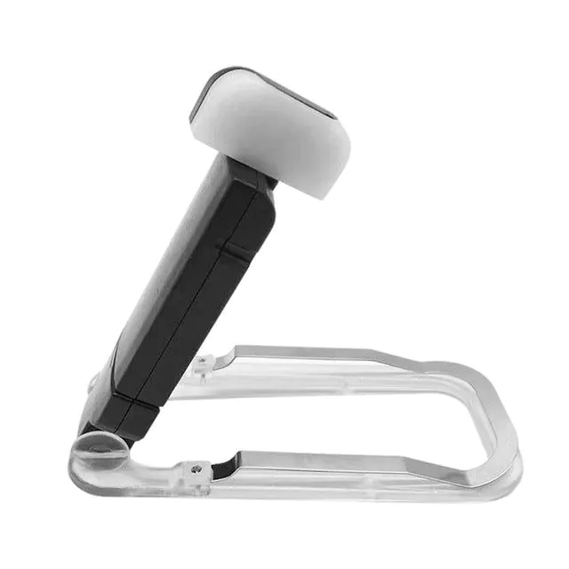 image-USB Mini Clip Reading Lamp - White Portable Book Light