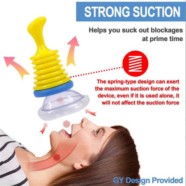 image-Pediatric Respiratory Trainer Choking First Aid Mask - Plastic