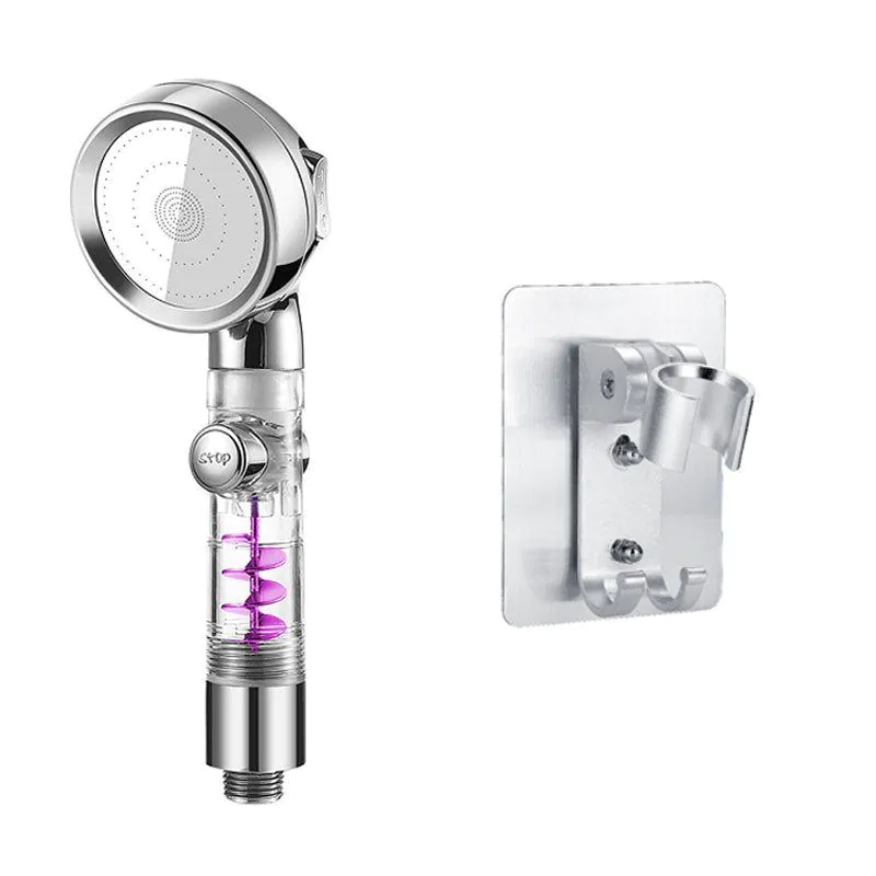 image-Three-speed Turbo Shower Head Set 