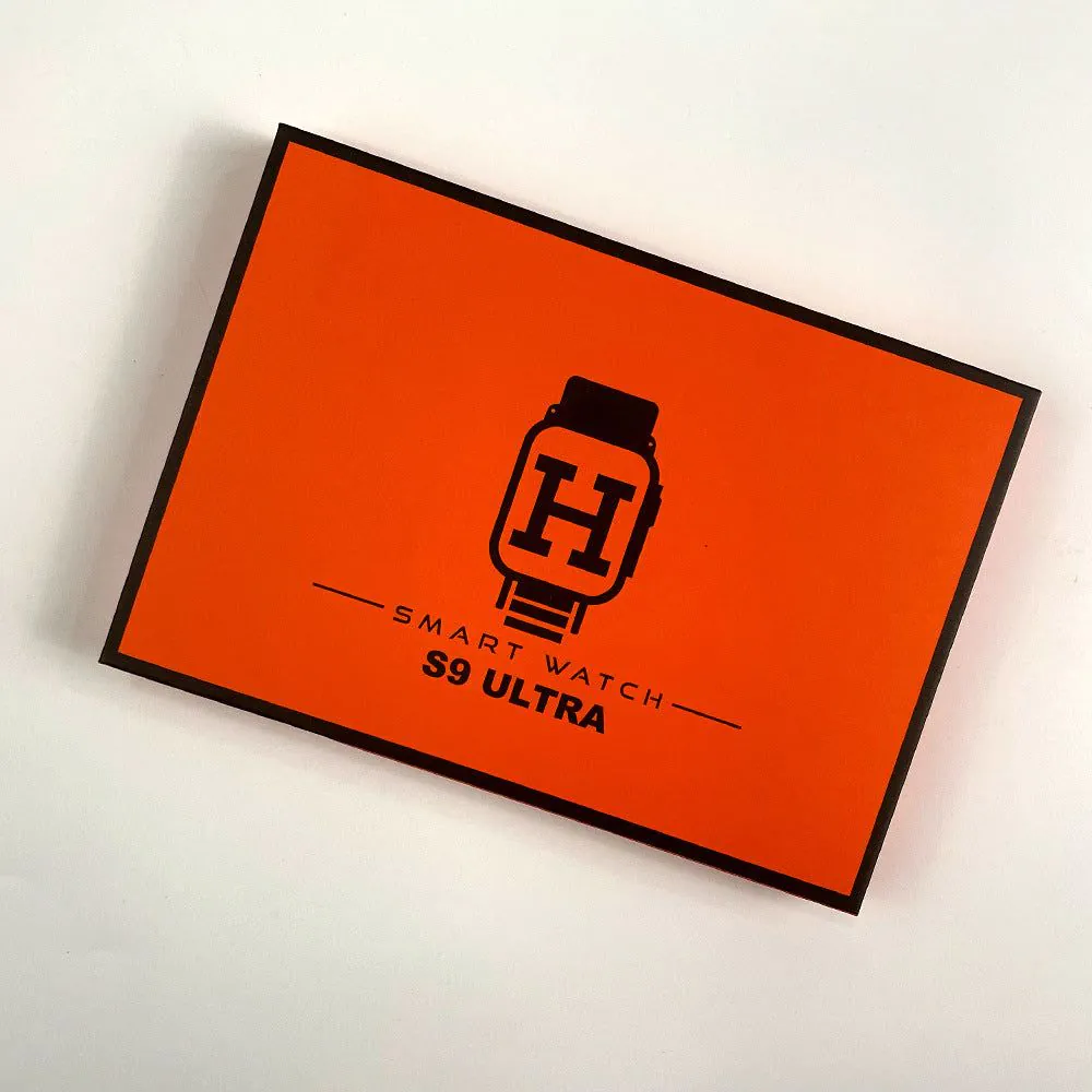 image-S9Ultra Smartwatch - Orange Square 44mm