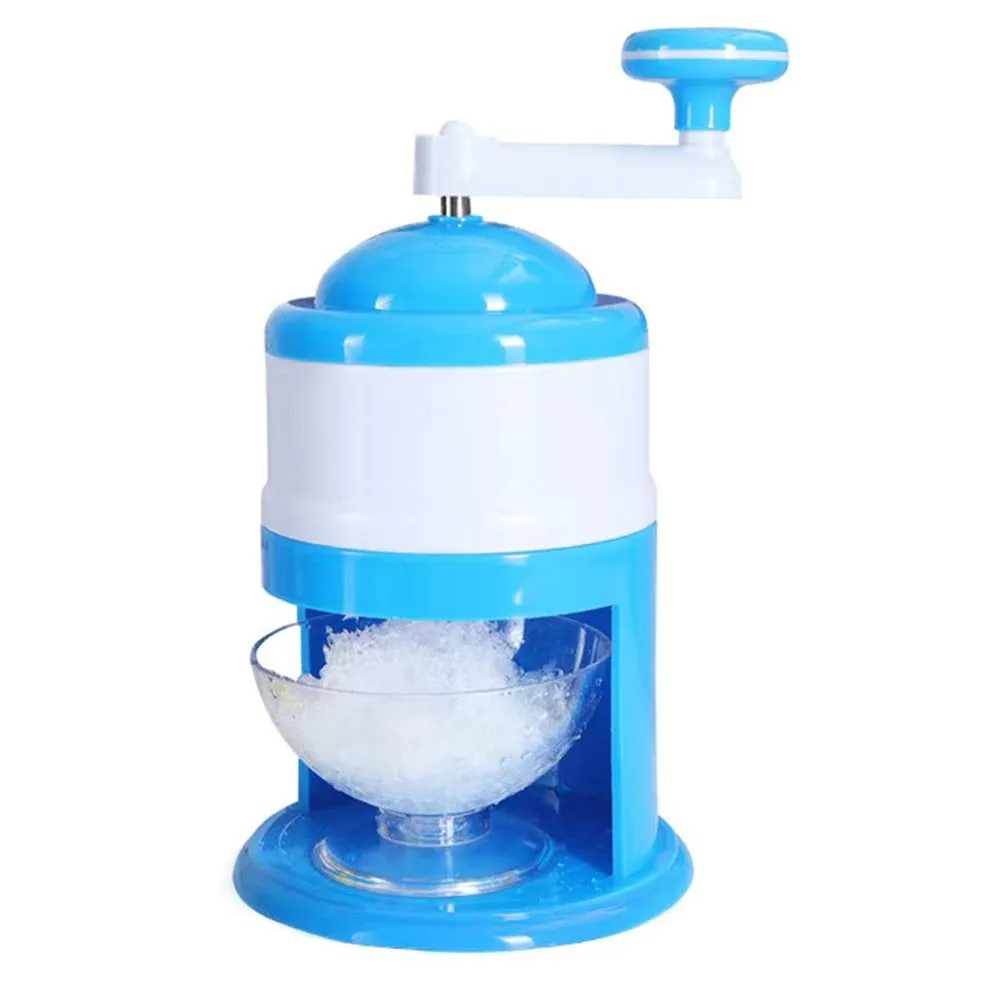 image-Manual Ice Shaver Machine - ABS Household 